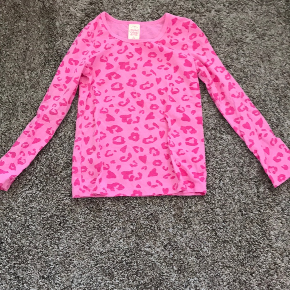 Cheetah print kid’s long sleeve.